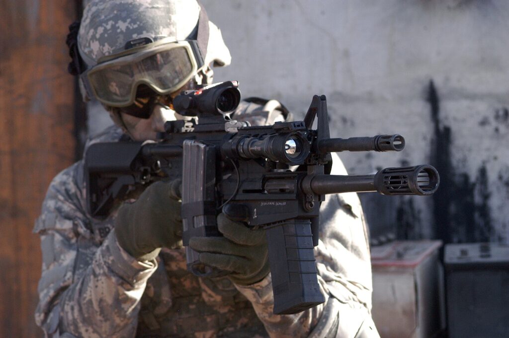 M4 with XM26 attachment