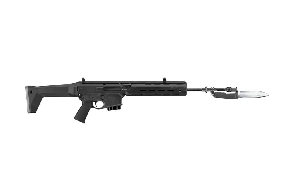 MSBS Grot rifle with bayonet