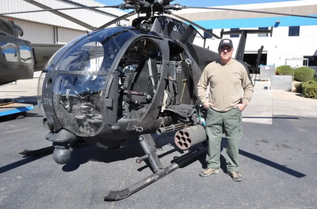 AH-6 attack gunship Gregocy Coker