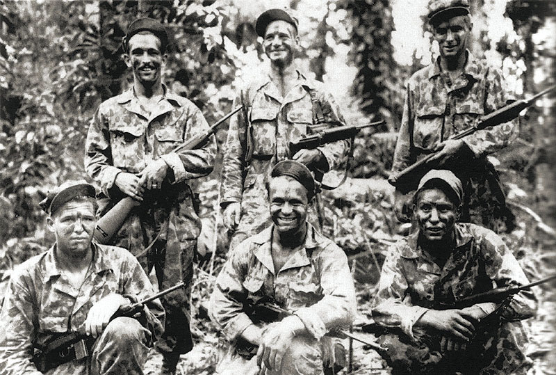 Alamo Scouts team on Los Negros Island