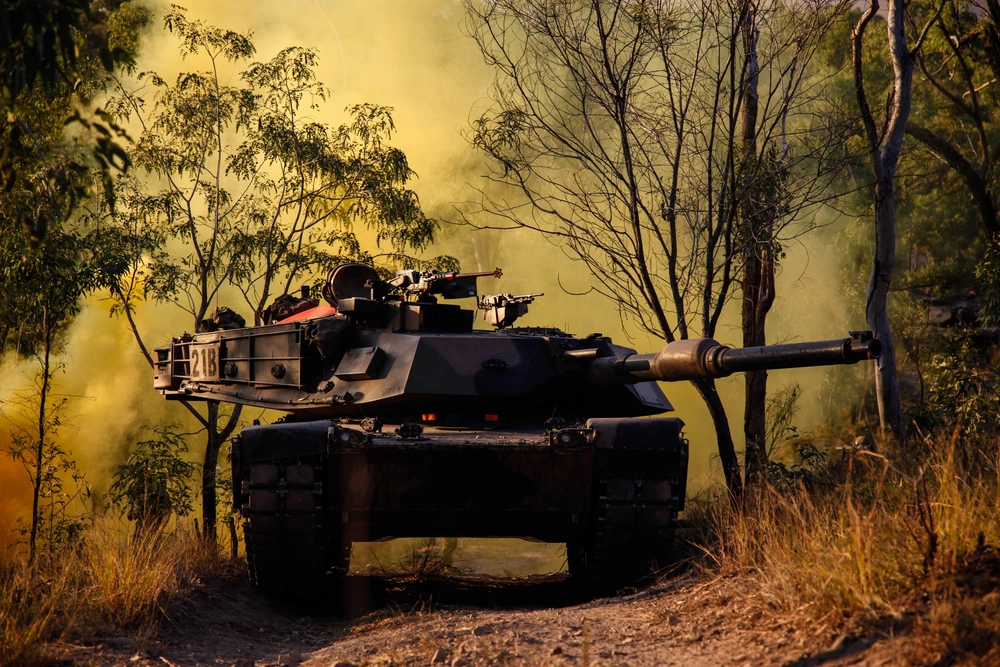 Australian M1A1 Abrams tank