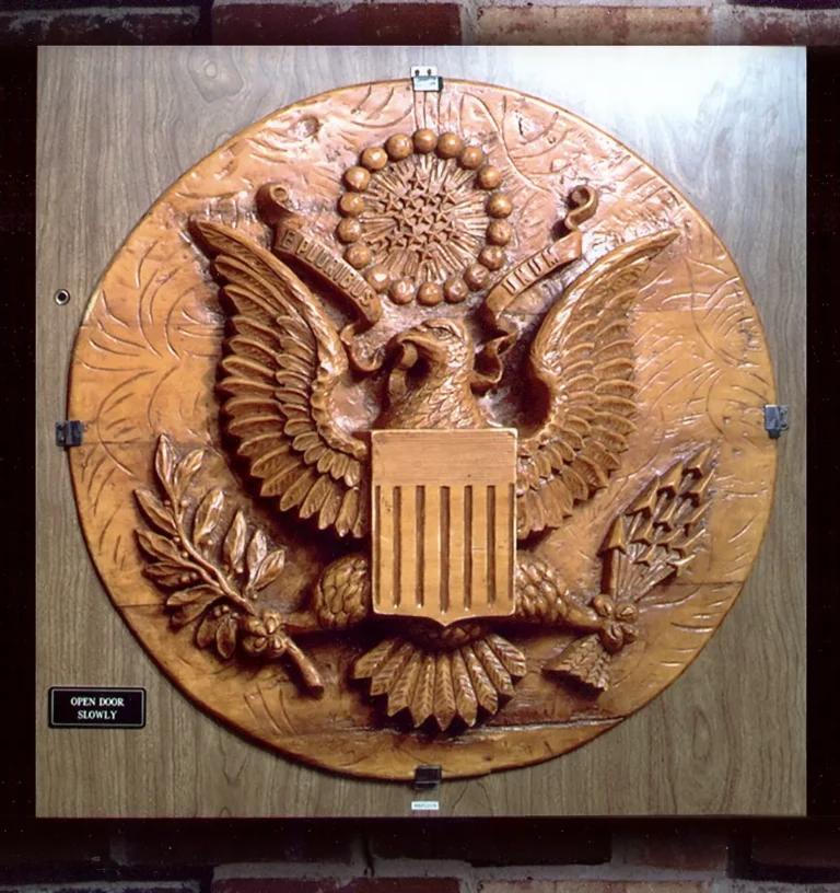 Great Seal with Soviet listening device