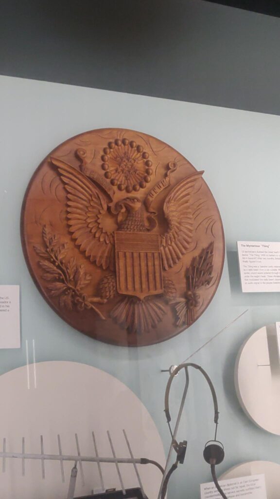 The thing at the International Spy Museum