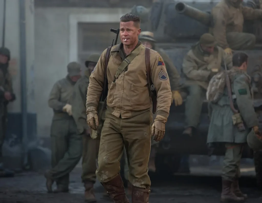 Brad Pitt Fury