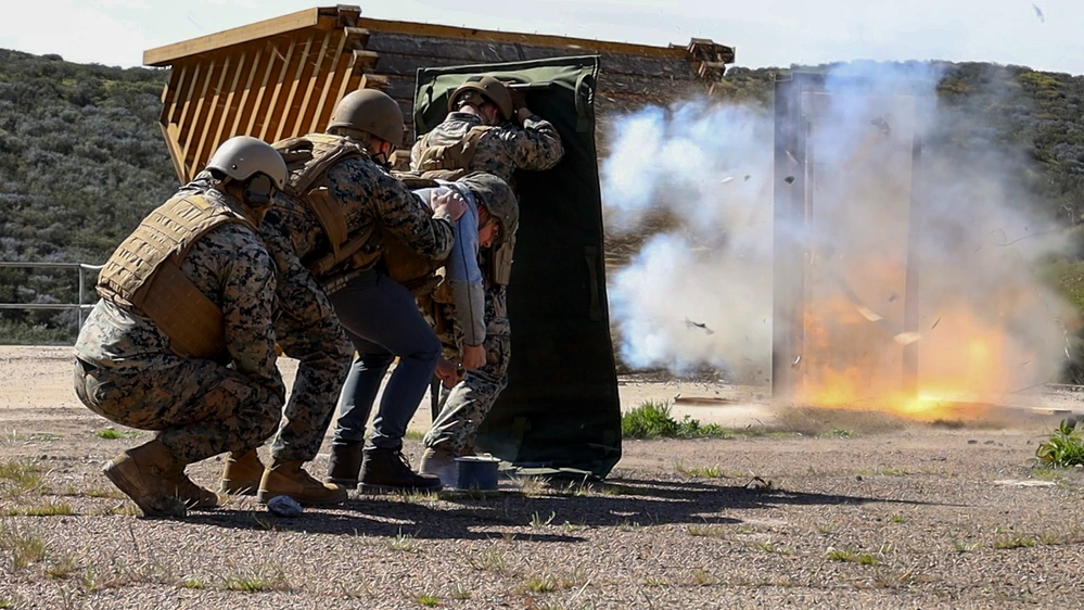 EOD techs training