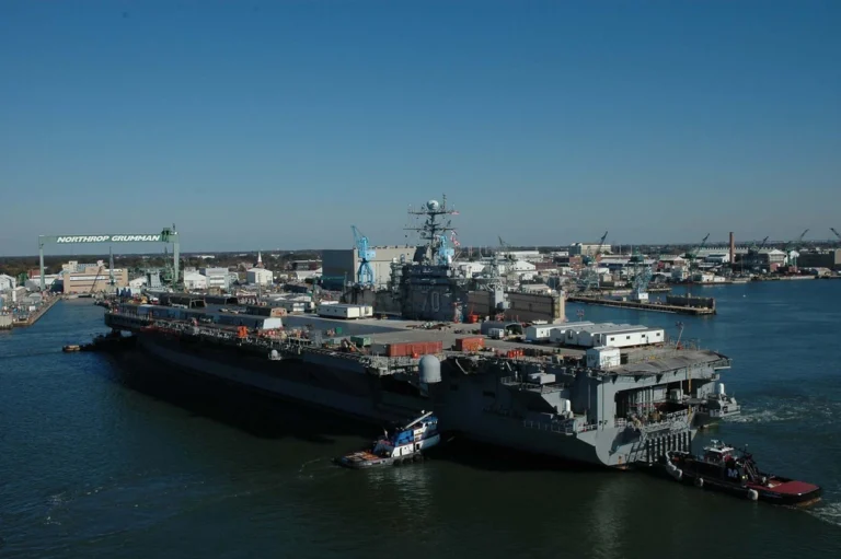 USS Carl Vinson Nimitz-class aircraft carrier Naval Station Norfolk