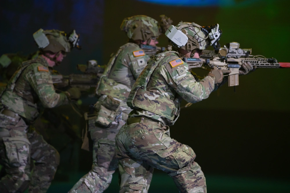 M7 rifle demonstration