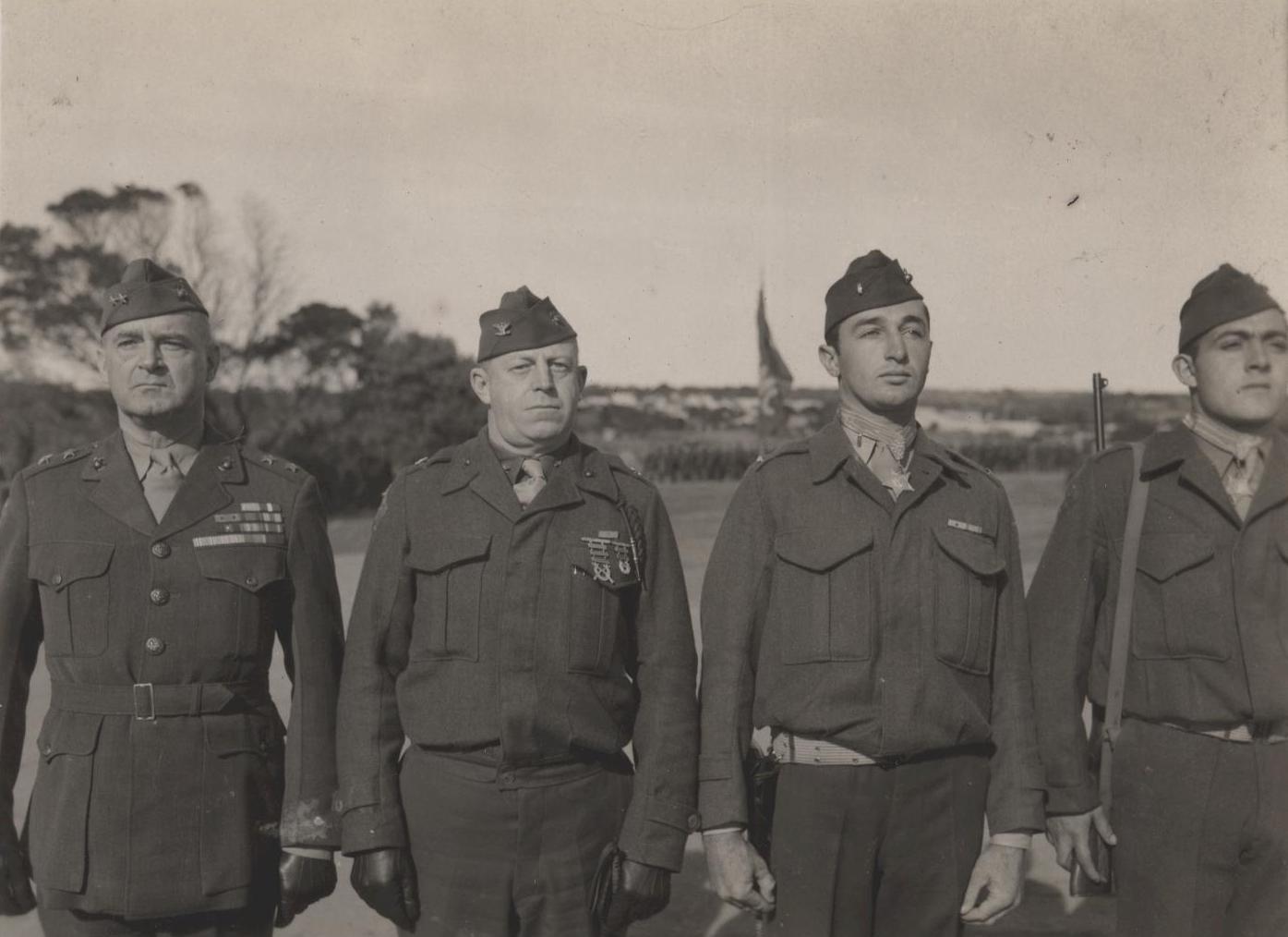 John Basilone Medal of Honor presentation