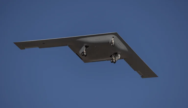 second B-21 Raider flying