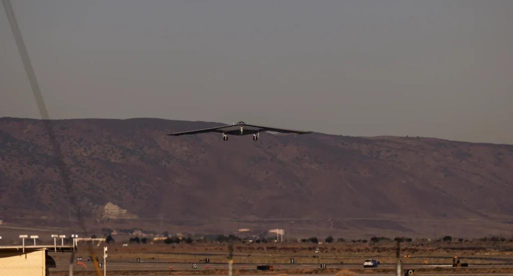 Second B-21 Raider lands
