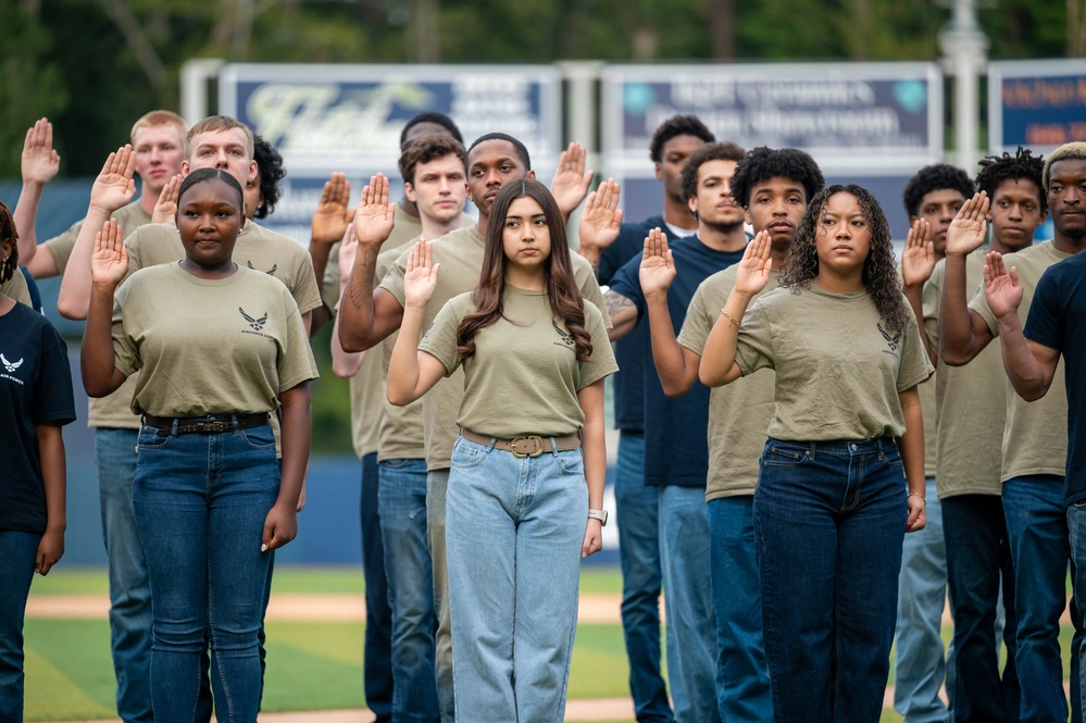 Air Force recruits