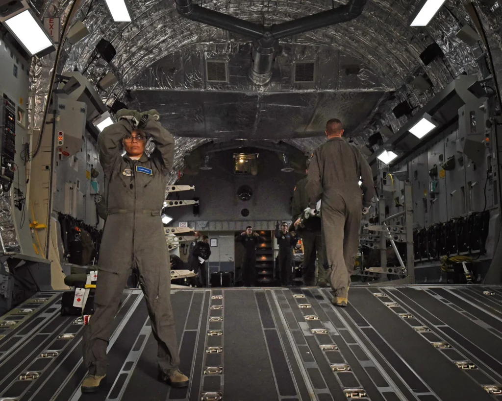 C-17 Globemaster III training aircraft