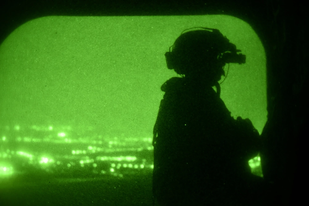 CH-47 supports SEAL operations