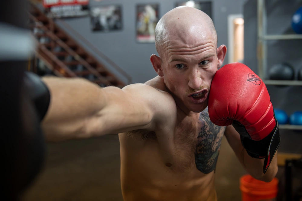Coast Guard MMA punching