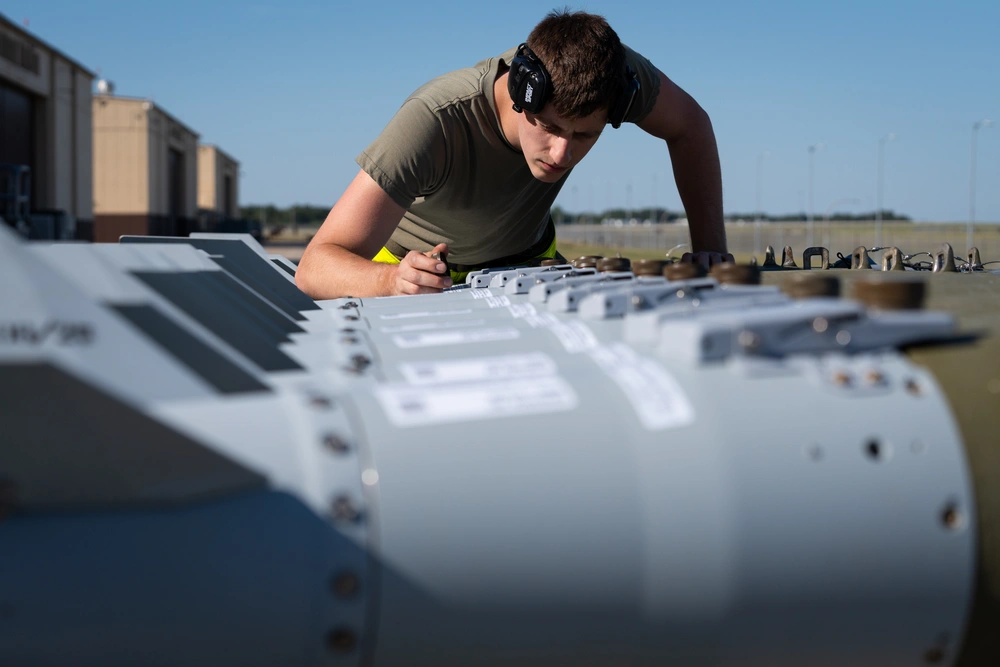 GBU-38 Joint Direct Attack Munition inspection