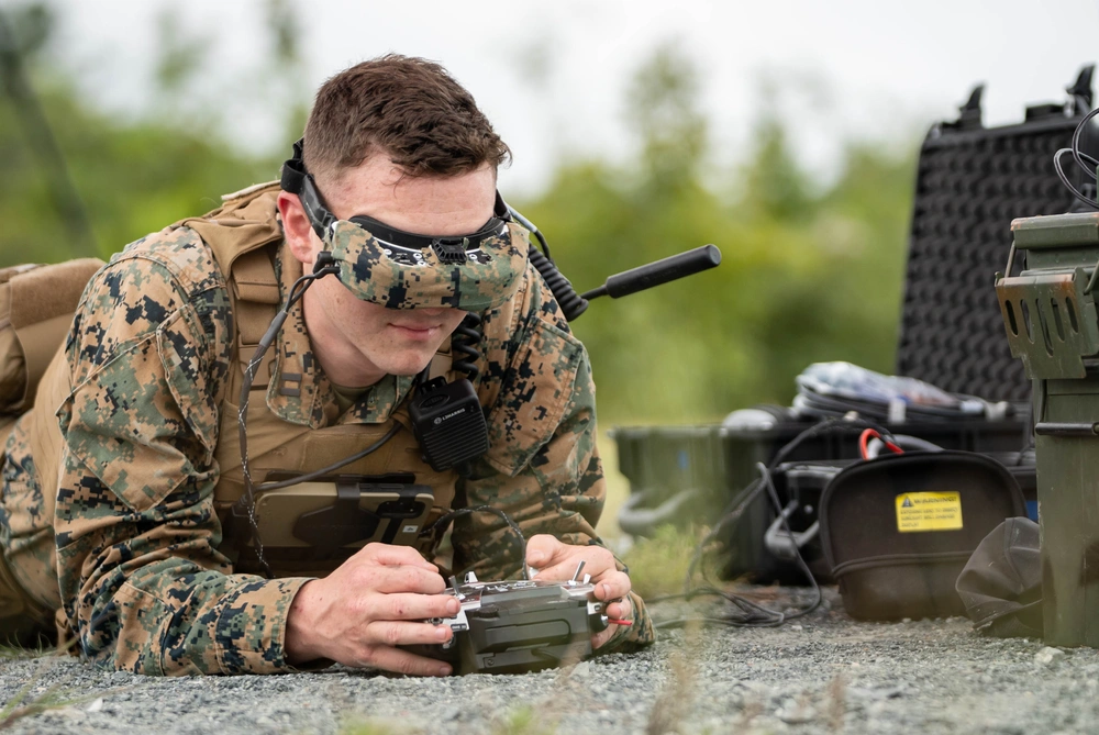 Marine Corps Attack Drone Team demonstation