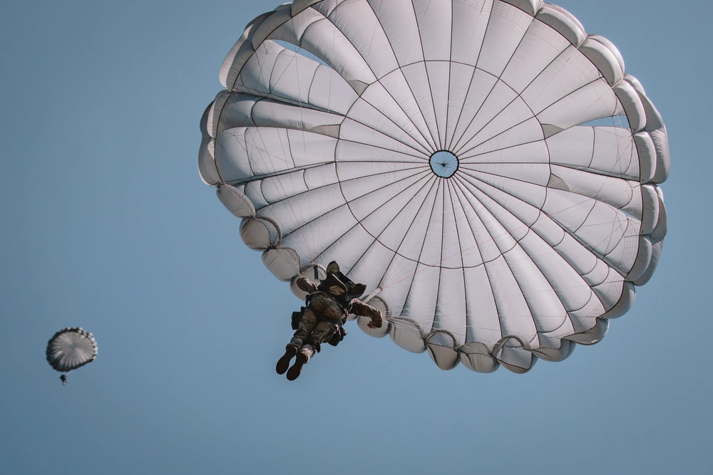 Paratrooper exercise Leapfest