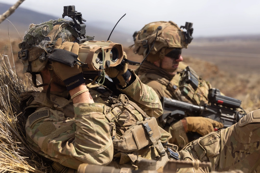 Army reconnaissance observation point