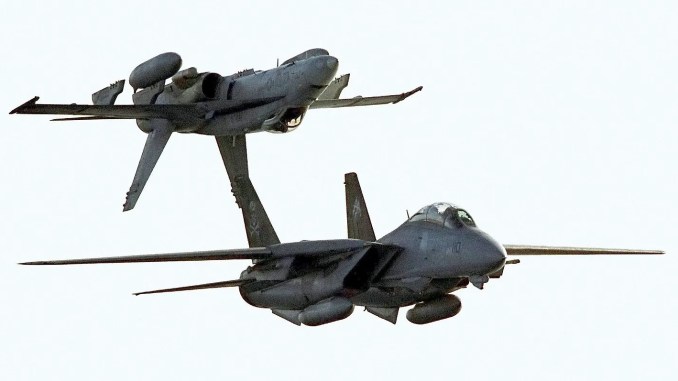 F-14B Tomcat and F_A-18C(N) Hornet