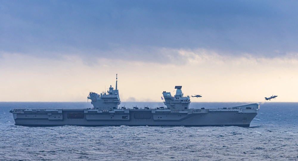 HMS Prince of Wales aircraft carrier