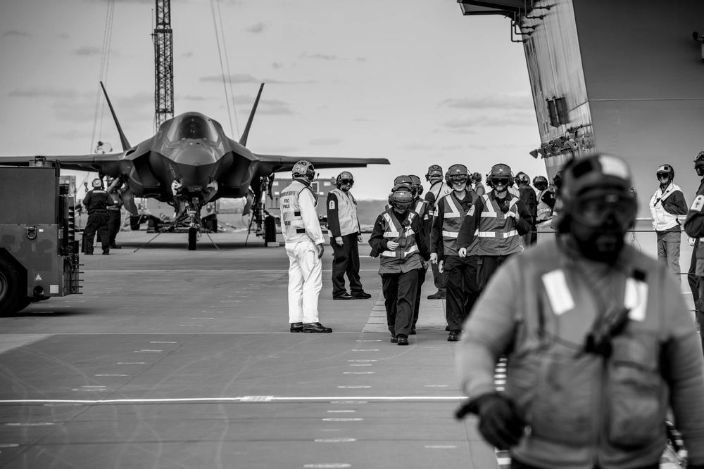 HMS Prince of Wales flightdeck