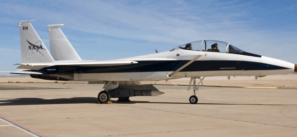 NASA fighter aircraft