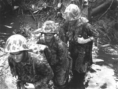 Paramarines on Bougainville