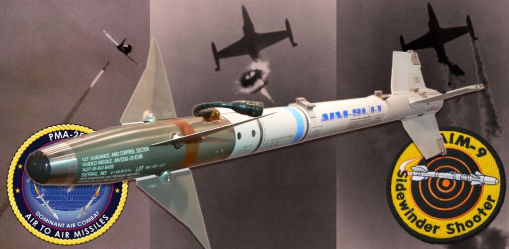 Sidewinder missile graphic