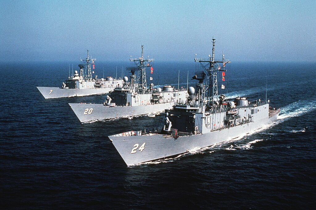 USS Oliver Hazard Perry, USS Antrim, USS Jack Williams Perry-class frigates