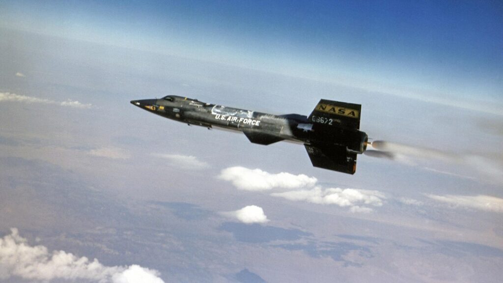 X-15-A3 in flight