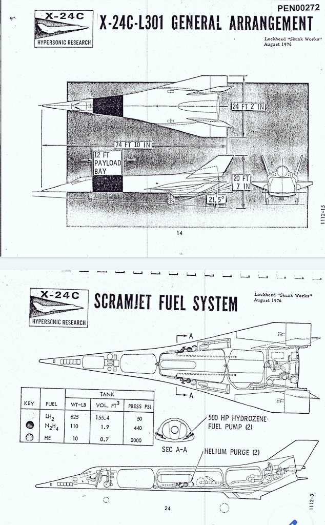 X-24C diagram