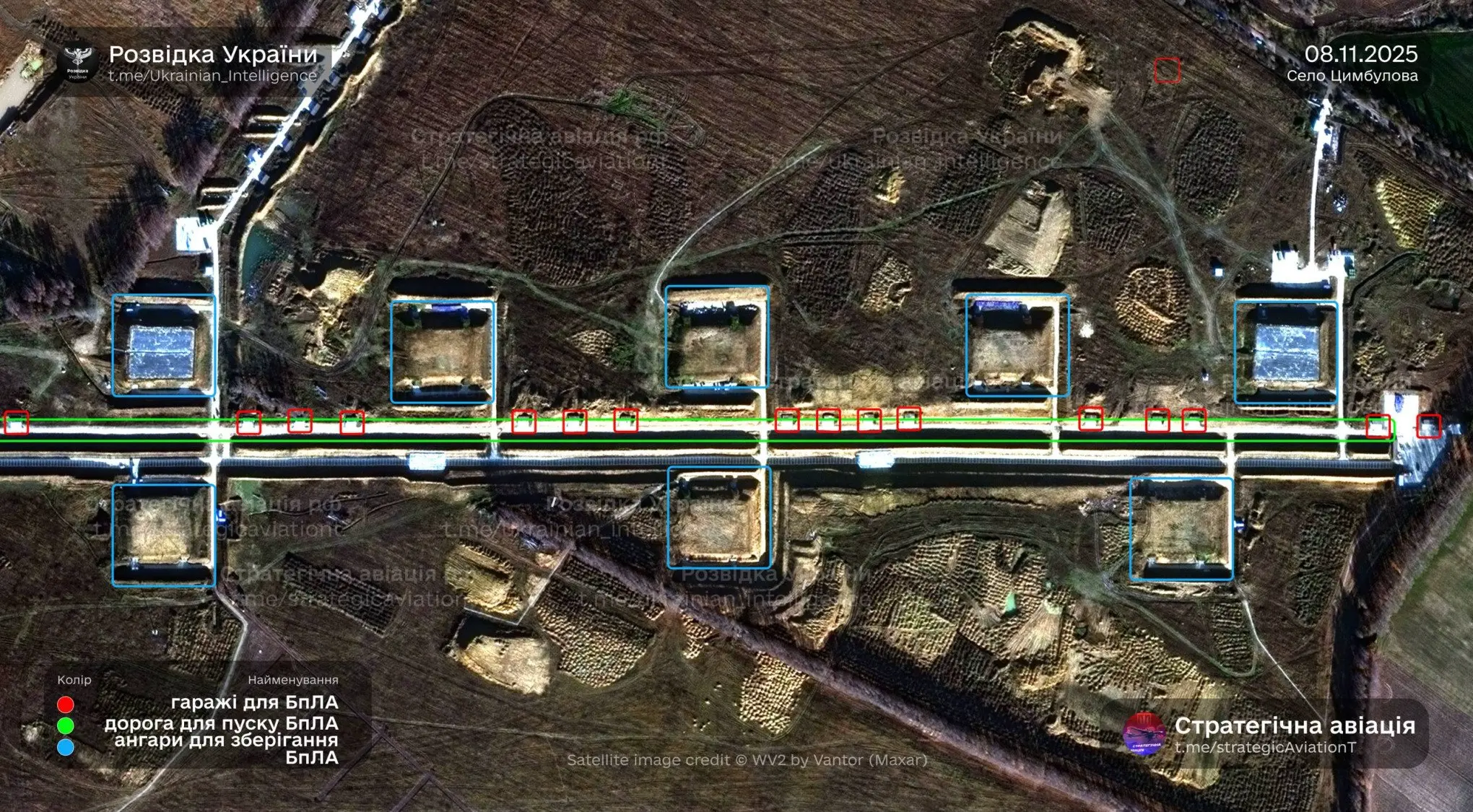 Russia has built an enormous 500-drone air base to attack Ukraine ...