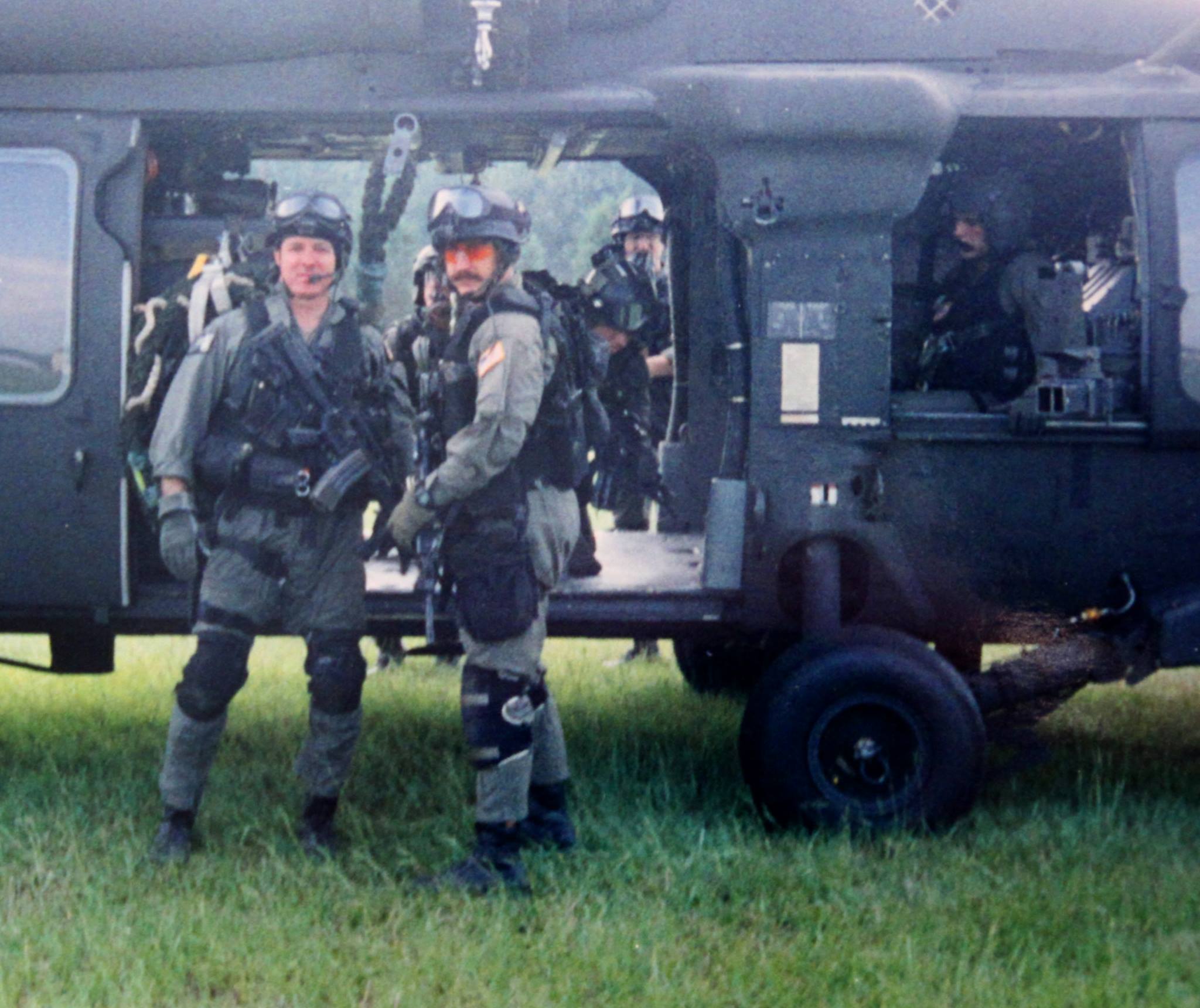 Delta Force assault training