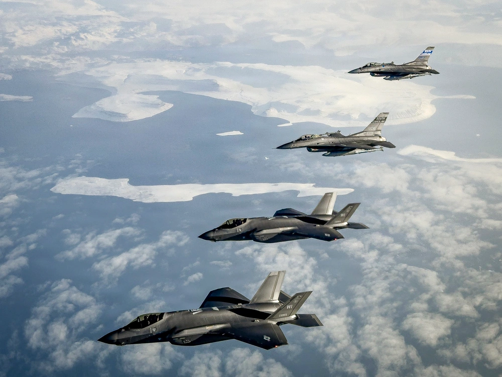 NORAD F-35s and F-16s