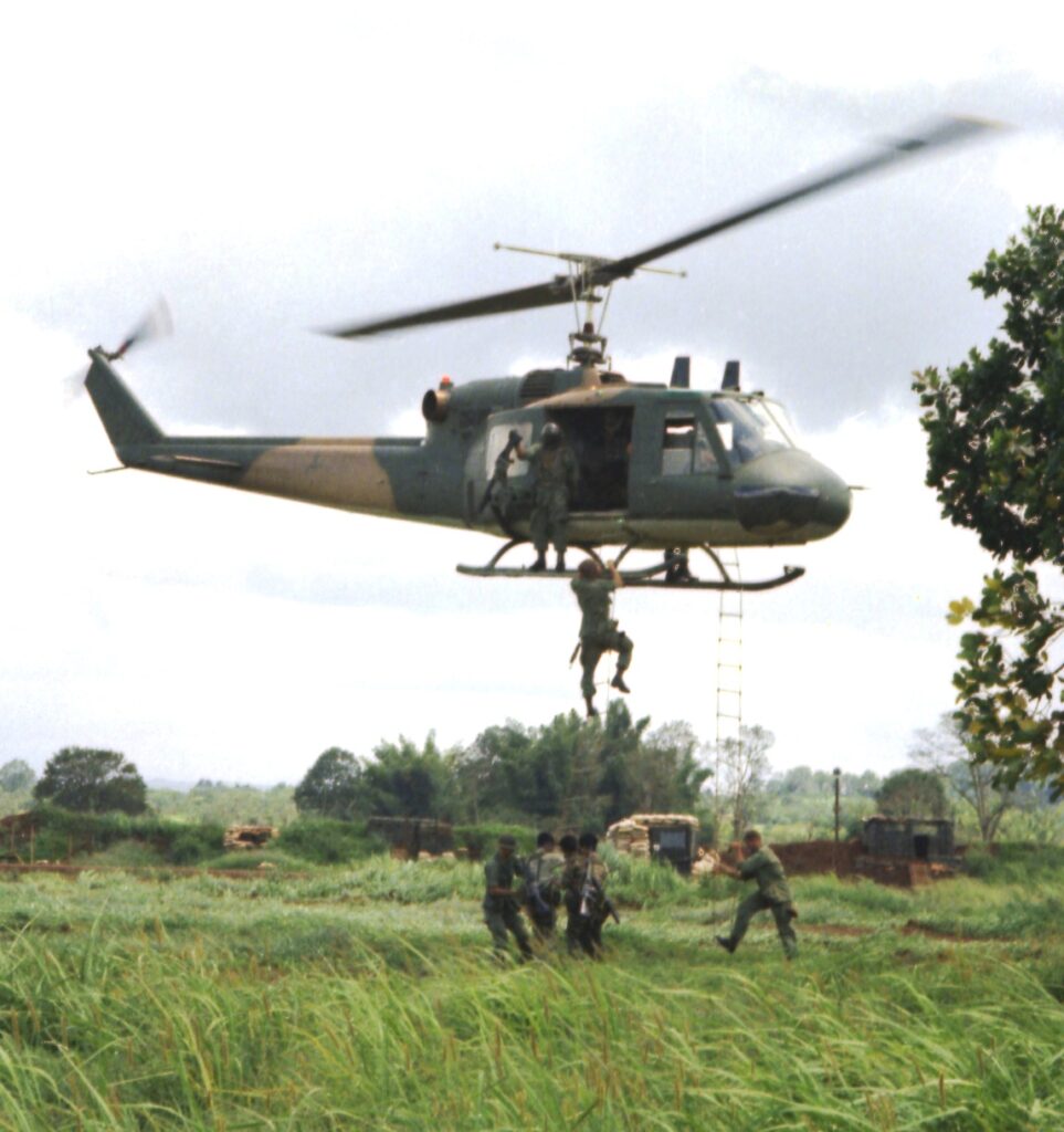 SOG team exfiltration training Vietnam