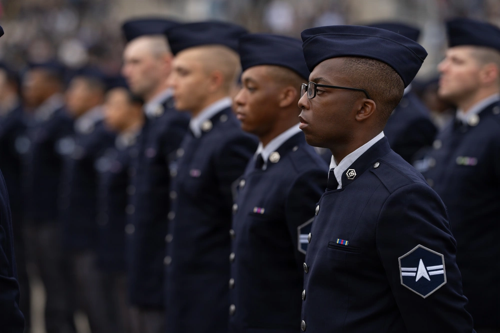 Space Force Guardians with new uniform