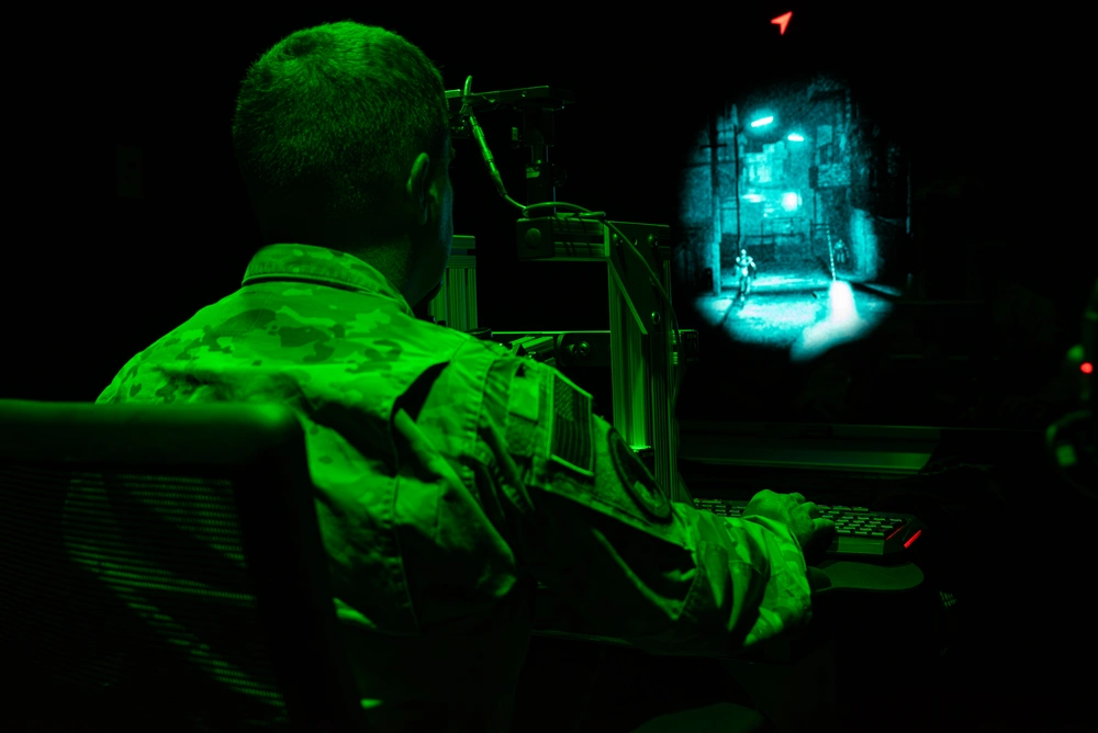 virtual reality military training