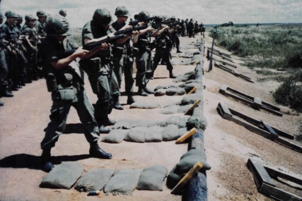 M79 gerenade launcher training Vietnam