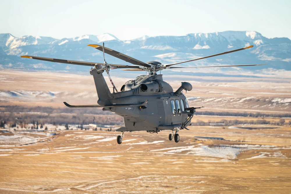 MH-139A Grey Wolf helicopter test and evaluation