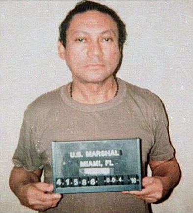 Manuel Noriega mug shot