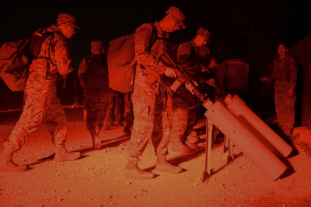 Air Force Basic military training scenario