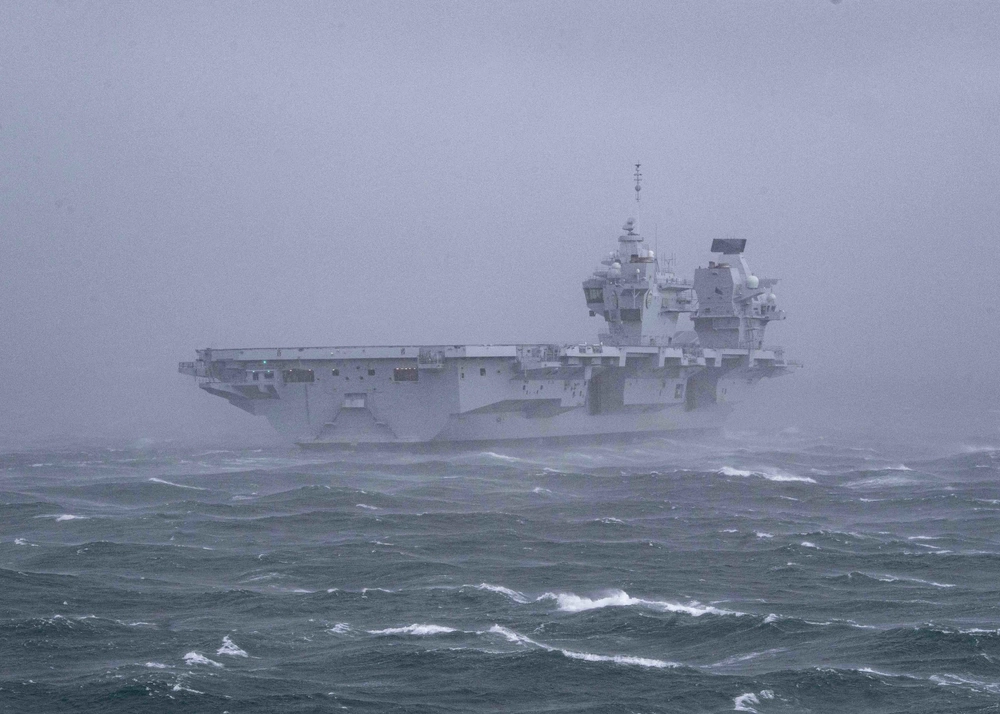 HMS Prince of Wales aircarft carrier