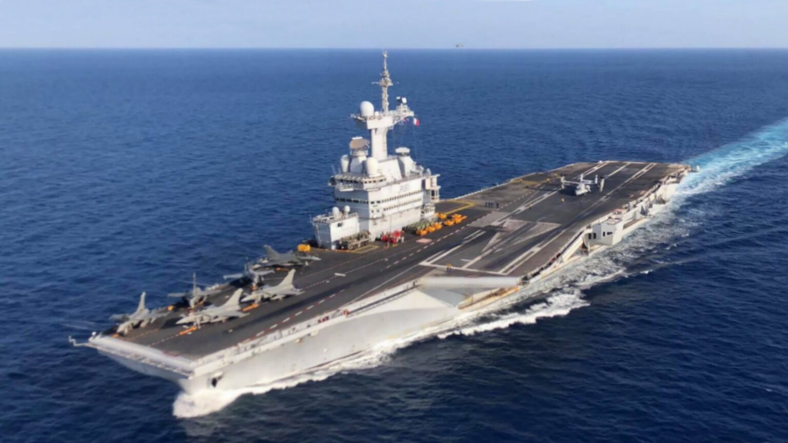 France to send Charles de Gaulle aircraft carrier to the Mediterranean ...