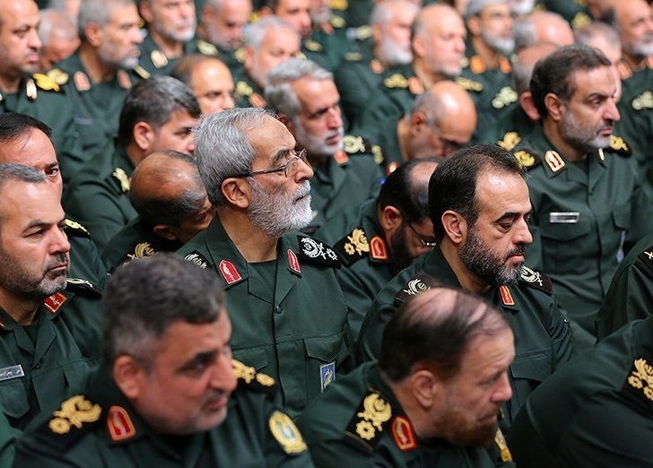 Commanders of IRGC meeting