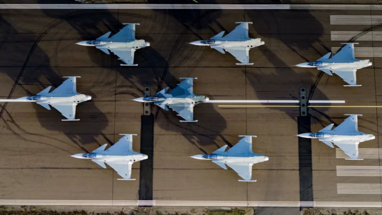 Gripen E jets