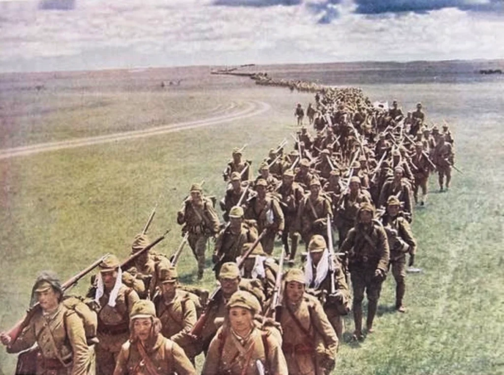 Kwantung Army in Mongolia during Battle of Khalkhyn Gol