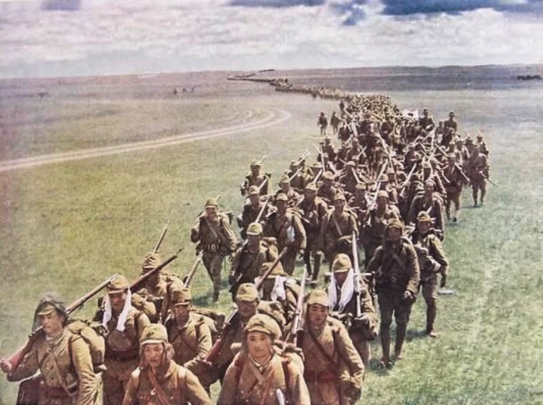 Kwantung Army in Mongolia during Battle of Khalkhyn Gol