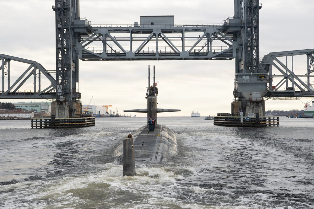 Los Angeles class submarine USS Newport News