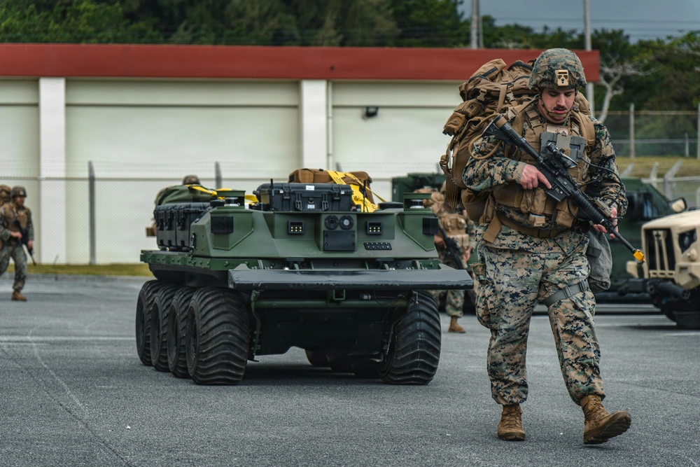 Marine leads Mission Master Silent Partner drone