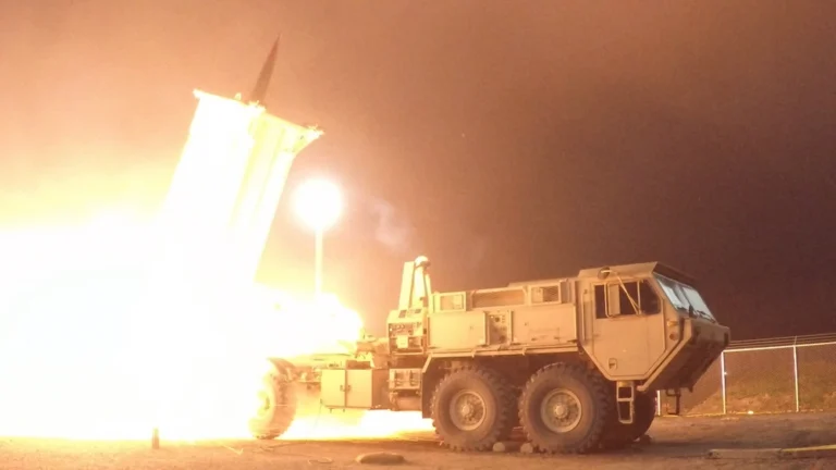 THAAD interceptor test launch